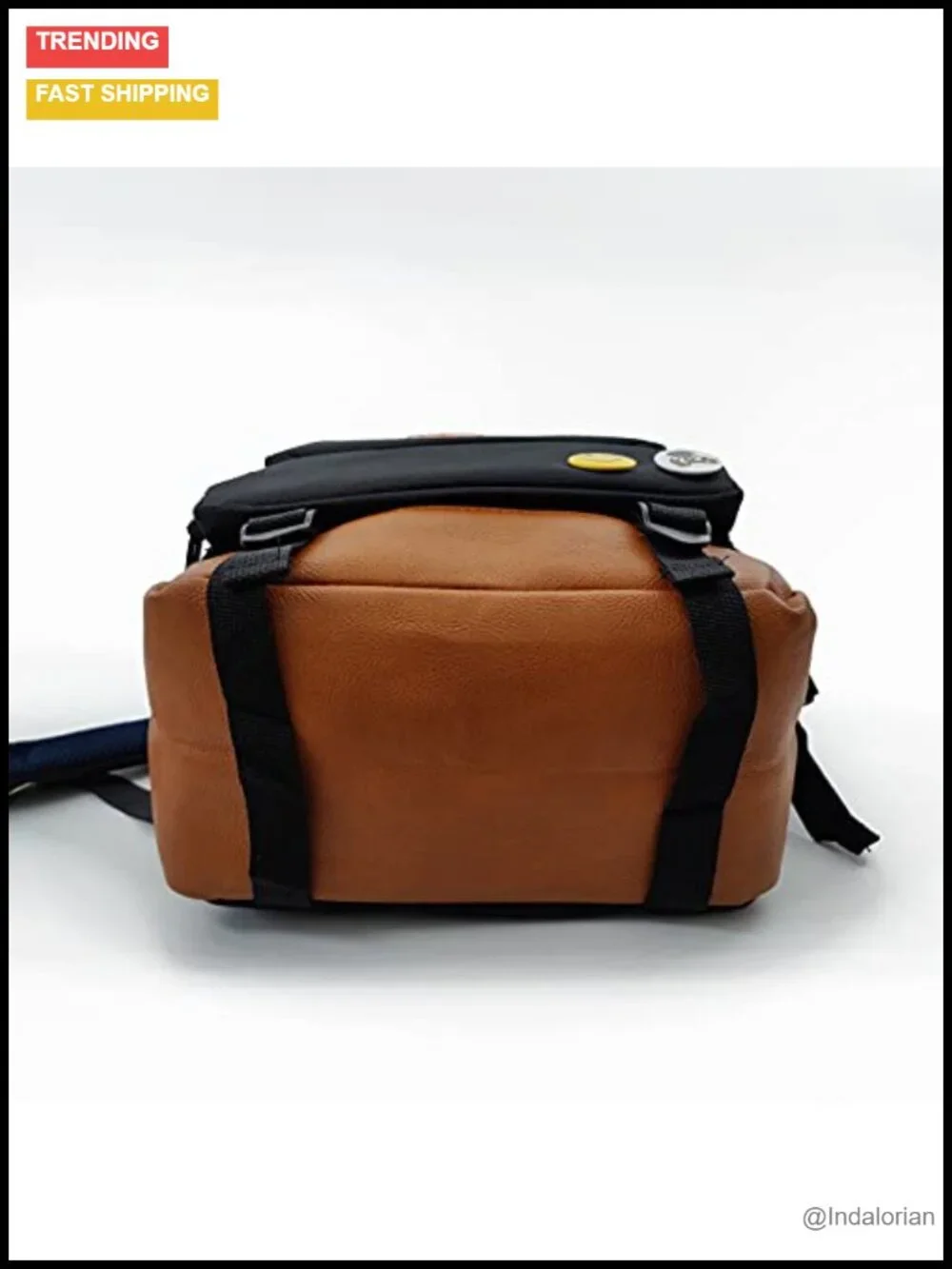 Glow-in-the-Dark Sheikah Slate Backpack Laptop Bag PU Leather